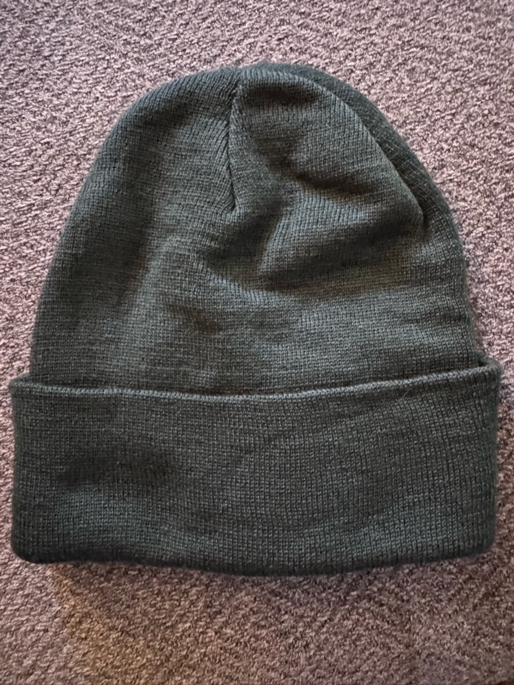 Forest Green Glendalough Distillery Irish Whiskey toque beanie knit hat - Picture 3 of 3